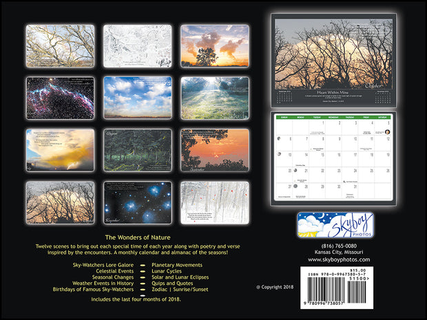2019 Sky and Nature Calendar