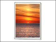 Lake Superior Sunrise ~ Lyrical Card