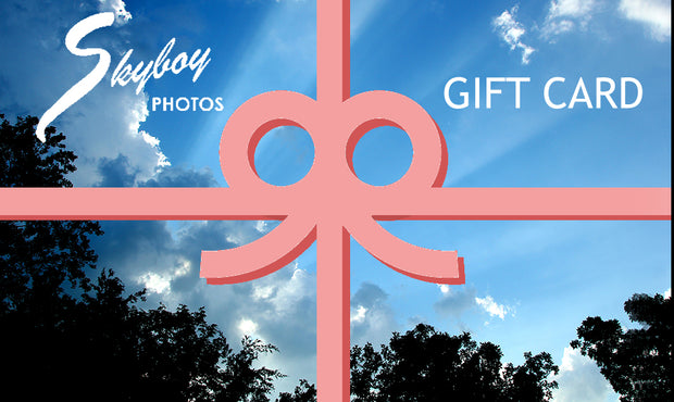 A Skyboy Photos Gift Card
